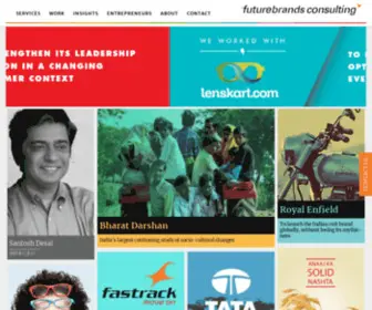 Futurebrands.co.in(Brand Management) Screenshot