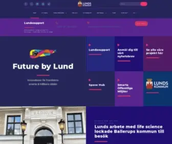 Futurebylund.se(Future By Lund) Screenshot