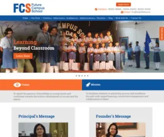 Futurecampusschool.in(Future Campus School (FCS) Sonarpur) Screenshot