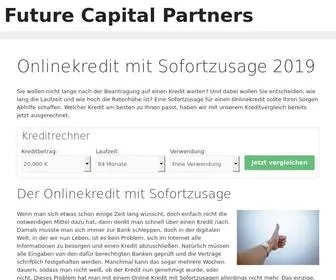 Futurecapitalpartners.com(Onlinekredit mit SofortzusageGeld Jetzt Sofort auf dem Konto) Screenshot