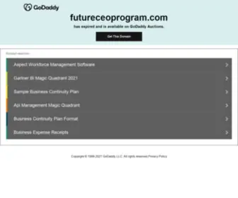 Futureceoprogram.com(Future CEO) Screenshot