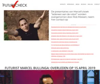 Futurecheck.nl(Futurist & Trendwatcher Marcel Bullinga) Screenshot