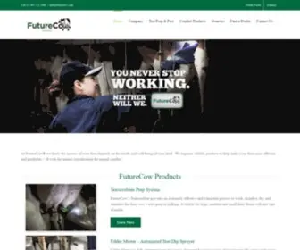 Futurecow.com(Teat Scrubbers) Screenshot