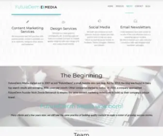 Futuredermmedia.com(FutureDerm Media) Screenshot