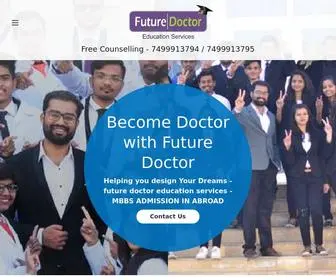 Futuredoctoreducation.com(Mbbs Admission in Abroad) Screenshot