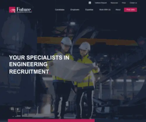 Futureengineer.co.uk(Future Engineering Recruitment) Screenshot