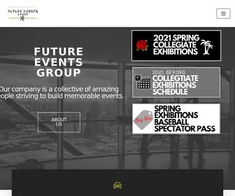 Futureeventsgroup.com(Future Events Group) Screenshot