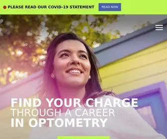 Futureeyedoc.org(Explore the possibilities of a career in optometry) Screenshot