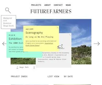 Futurefarmers.com(Futurefarmers) Screenshot