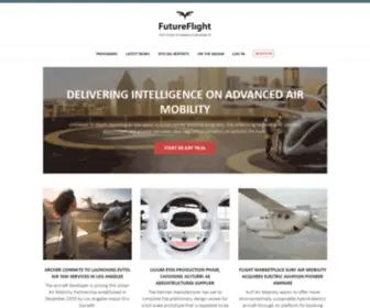 Futureflight.aero(Objective and comprehensive news about urban air mobility) Screenshot