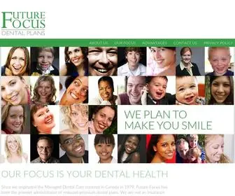 Futurefocusonline.com(Future Focus Dental Plans) Screenshot