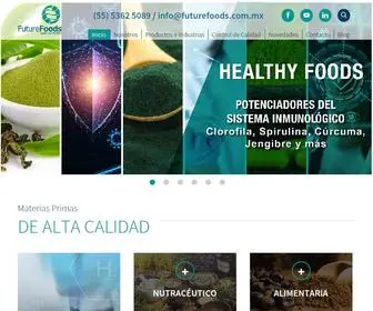 Futurefoods.com.mx(Future Foods) Screenshot