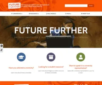 Futurefurther.ca(Future Further) Screenshot