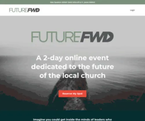 Futurefwd2020.com(FutureFWD2020 Conference) Screenshot