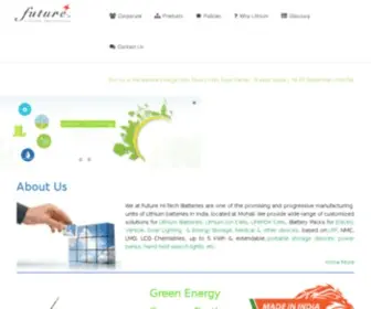 Futurehitechbatteries.com(Future Hi) Screenshot