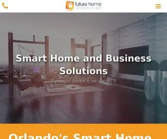 Futurehomeintegration.com(Smart Home & Business Solutions) Screenshot
