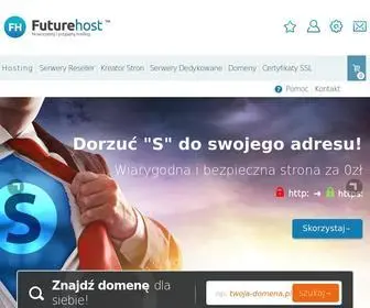 Futurehost.pl(Hosting Stron www) Screenshot