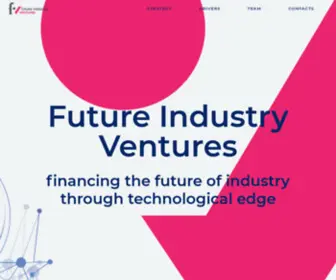 Futureindustry.vc(Future Industry) Screenshot