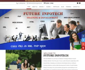 Futureinfotechs.com(Future Infotech) Screenshot