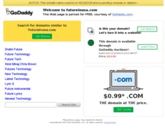 Futureinusa.com(Future in USA) Screenshot