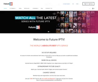 Futureiptv.com(futureiptv) Screenshot