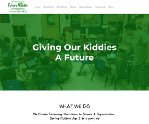 Futurekiddie.com(Future Kiddie) Screenshot