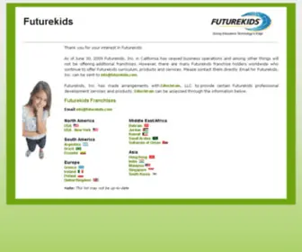 Futurekids.com(Futurekids) Screenshot