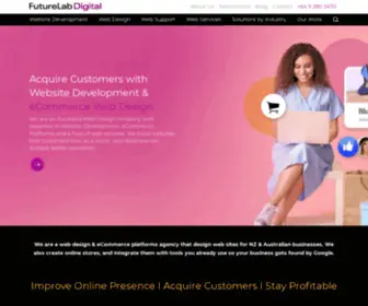 Futurelab.digital(Years in Web Design & eCommerce Platforms I Internet Design) Screenshot