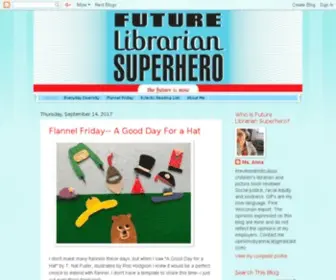 Futurelibrariansuperhero.com(Future Librarian Superhero) Screenshot