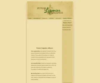 Futureligonier.org(The Future Ligonier Alliance Website) Screenshot