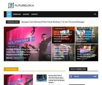 Futureloka.com(Portal Berita Teknologi Paling Update) Screenshot