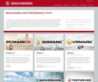 Futuremark.com(UL Benchmarks) Screenshot