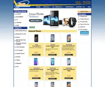 Futuremobilesolutions.com(Cell Phones) Screenshot