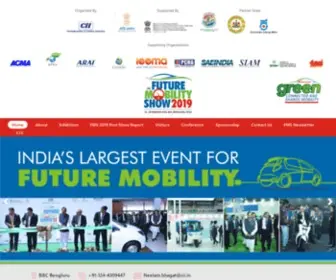 Futuremobilityshow.in(FMS) Screenshot