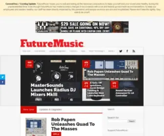 Futuremusic.com(Futuremusic) Screenshot