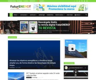 Futurenergyweb.es(Revista Noticias de energía y eficiencia energética) Screenshot