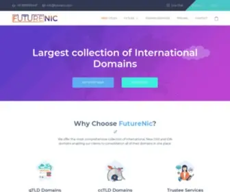 Futurenic.com(Domain Registration) Screenshot