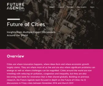 Futureofcities.city(Future of Cities) Screenshot