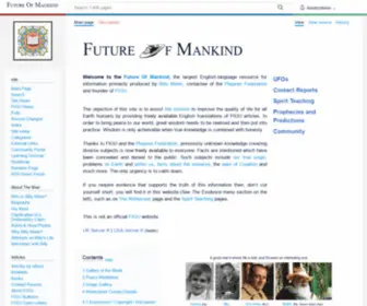 Futureofmankind.info(The Future Of Mankind) Screenshot