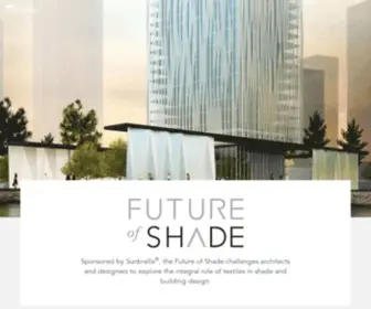 Futureofshade.com(Future of Shade) Screenshot