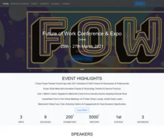 Futureofworkshow.com(Future of Work Conference & Expo) Screenshot