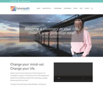 Futurepath.co.nz(Mind coach in Christchurch. Murray Carter) Screenshot