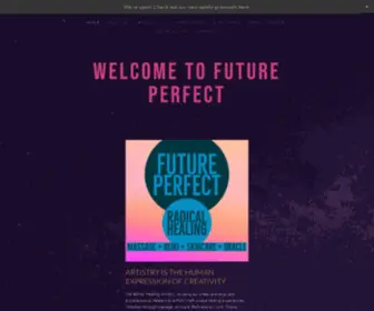 Futureperfectmassage.com(Future Perfect) Screenshot