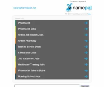 Futurepharmacist.net(Futurepharmacist) Screenshot
