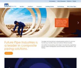 Futurepipe.com(Leaders In Composite Pipe Systems Solutions) Screenshot