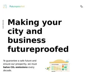 Futureproofed.com(Making your city and business futureproofed) Screenshot