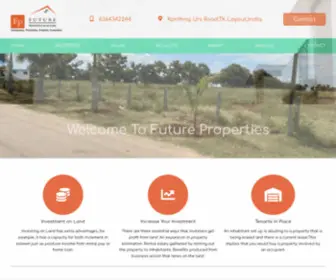 Futurepropertiesinmysore.com(Future Properties) Screenshot