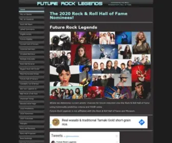 Futurerocklegends.com(Future Rock Legends) Screenshot