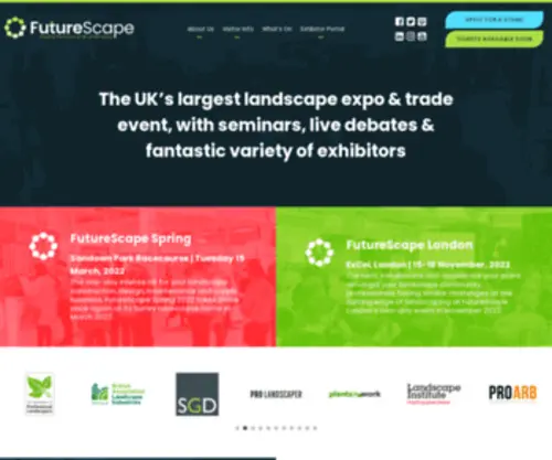 Futurescapeevent.com(FutureScape 2022) Screenshot