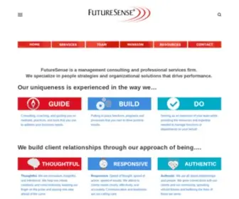 Futuresense.com(Organization development) Screenshot